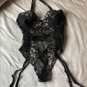 Victoria secret lace onesie